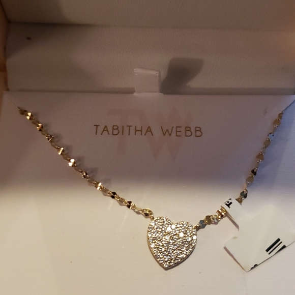 Jewelry | Tabitha Webb Heart Necklace 